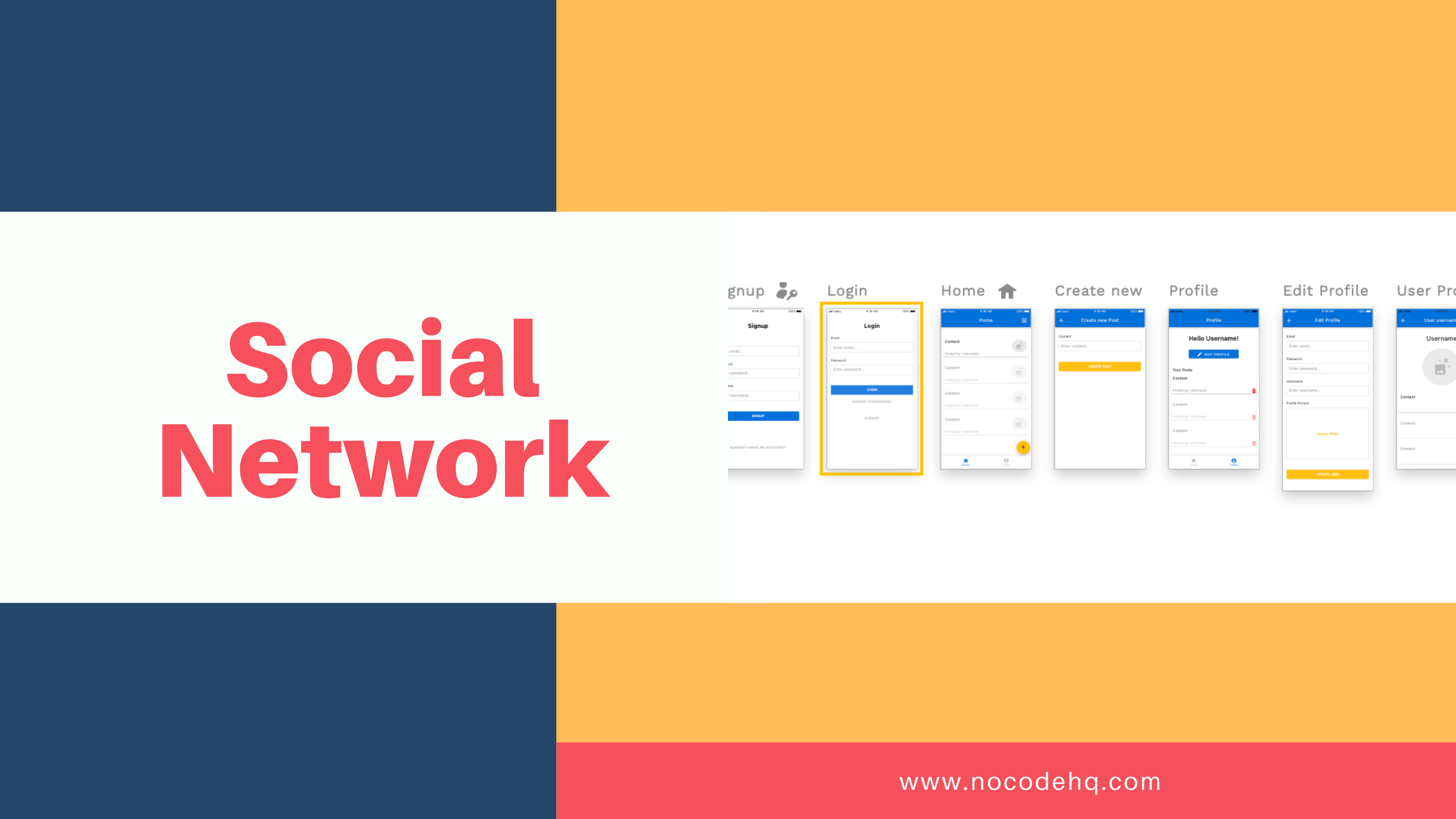 Social Network Mobile App